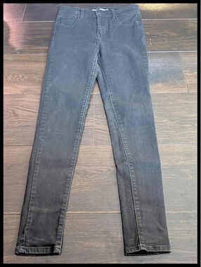 Levi’s 720 High Rise Super Skinny Black Jeans Women’s W26 L28 130
